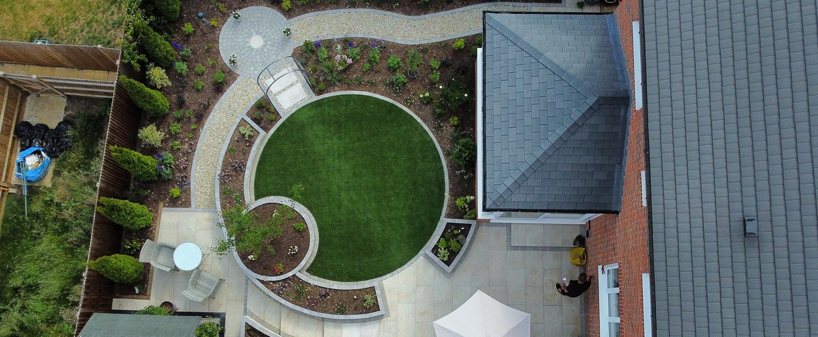 alton circle garden design