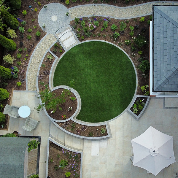 alton circle garden design