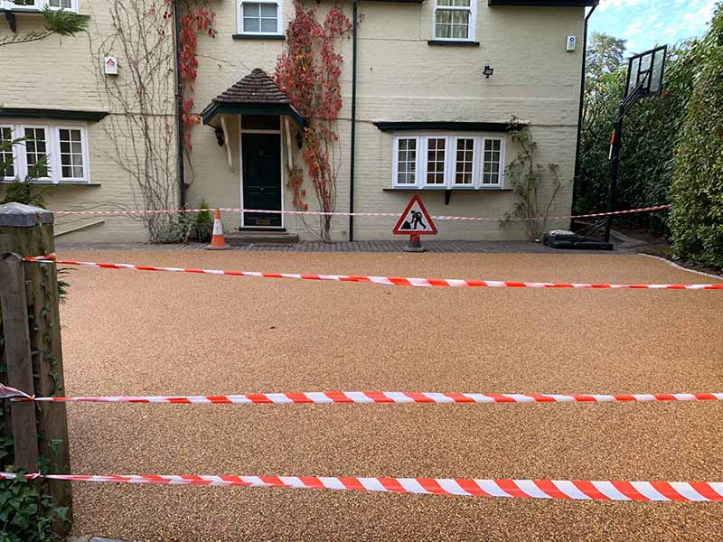 gravel driveway