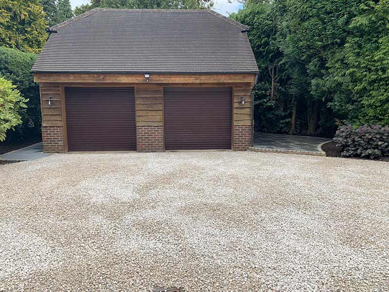 gravel driveway