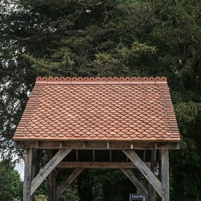 Wedding Oak Pergola Oakley Hall Basingstoke