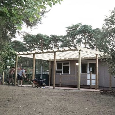 Pine Ridge School Play Area