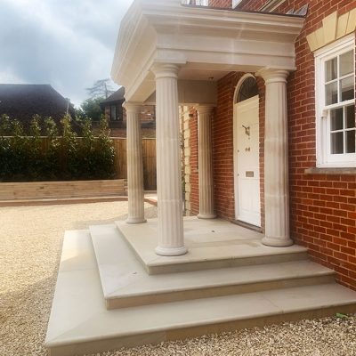 South Ascot Stone Portico & Steps