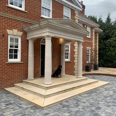 South Ascot Stone Portico & Steps