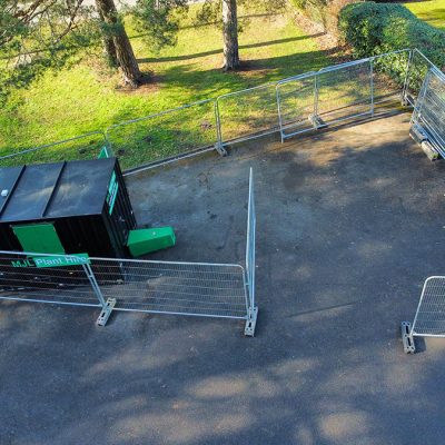 Bordon Cemetery Site Welfare Set Up