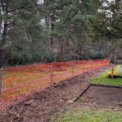 Fencing Removal and Rabbit Netting