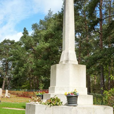 Bordon Cemetery after