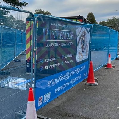 Bordon Cemetery Site Welfare Set Up